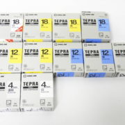 渋谷区からKING JIM TEPRA PRO テプラプロ テープカートリッジを高価買取させて頂きました！