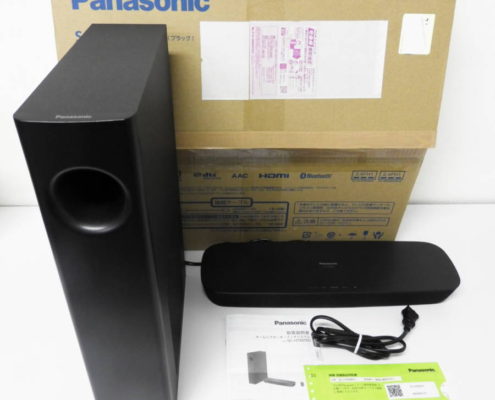 目黒区からパナソニック 2.1ch シアターバー Bluetooth対応 SC-HTB250-Kを高価買取させて頂きました！