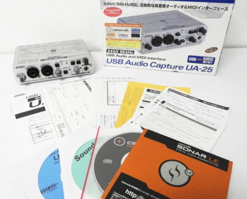 足立区からEDIROL USB / MIDI オーディオインターフェイス UA-25を高価買取