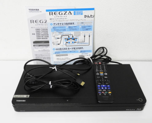 千代田区からTOSHIBA 東芝 REGZA レグザ HDD＆ブルーレイディスクレコーダー DBR-W1008を高価買取させて頂きました！
