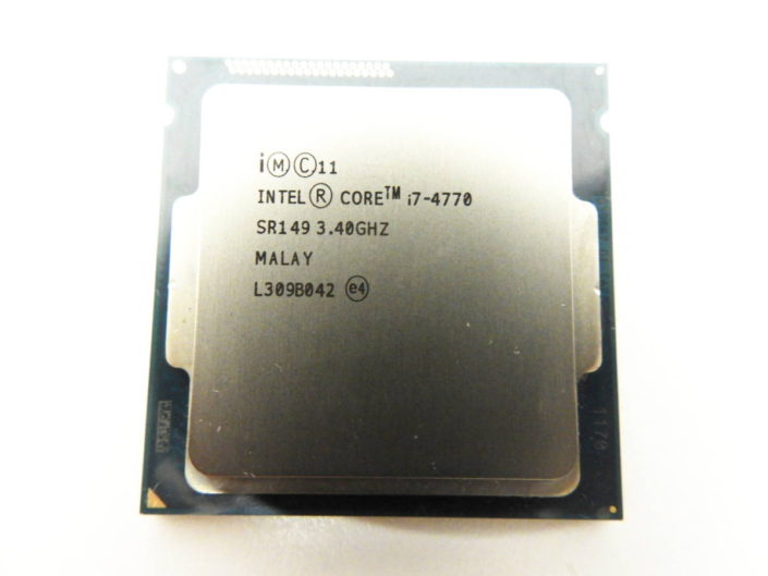 豊島区からINTEL インテル / Core i7 4770 3.40GHz / Haswell CPUを高価買取させて頂きました！