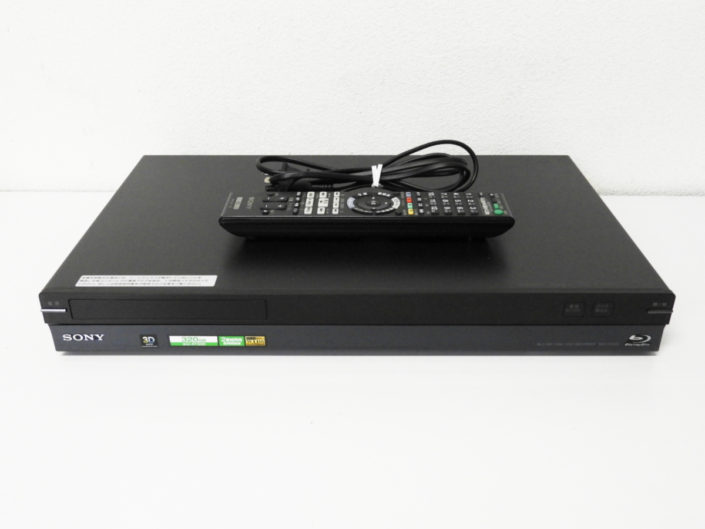 足立区からSONY ソニー ブルーレイディスク/DVDレコーダー 2番組同時録画 BDZ-AT500 HDD容量 320GBを高価買取させて頂きました！