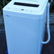 千代田区からmaxzen 洗濯機 6kg容量 2019年製 JW60WP01を高価買取させて頂きました！