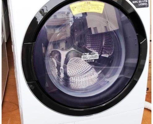 品川区から日立 11kg ドラム式洗濯機 ビッグドラム BD-SV110BLを高価買取させて頂きました！