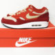 杉並区からスニーカー NIKE AIR MAX 1 PREMIUM RETRO ナイキ エアマックス1 プレミアムレトロ レッドを高価買取させて頂きました！