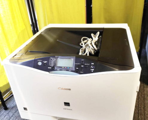 台東区からCanon キヤノン Satera LBP841C カラーレーザープリンター カラー複合機 コピー機 FAXを高価買取させて頂きました！