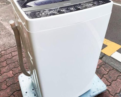 新宿区からハイアール 5.5kg洗濯機 JW-C55Dを高価買取させて頂きました！