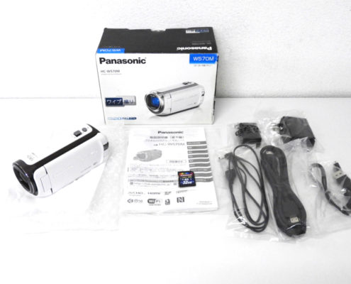 豊島区からPanasonic パナソニック デジタルハイビジョンビデオカメラ HC-W570M ホワイトを高価買取させて頂きました！