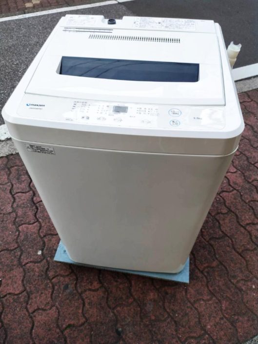 台東区からmaxzen 5.5kg洗濯機 JW55WP01を高価買取させて頂きました！