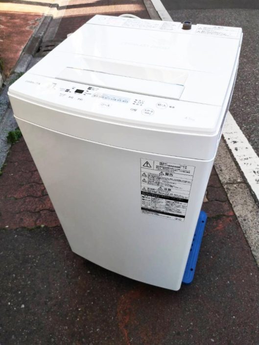 中央区から東芝 洗濯機 4.5kg AW-45M5を高価買取させて頂きました！