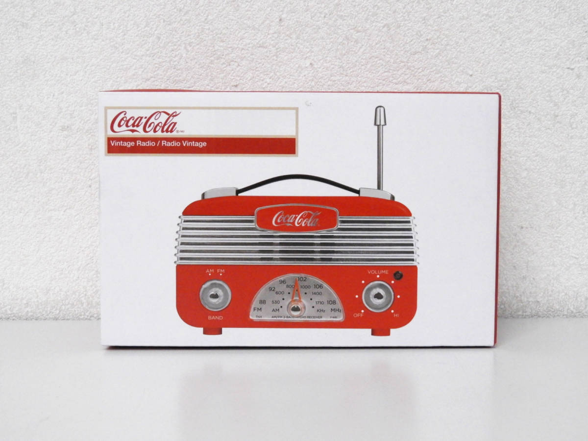 品川区からCoca-Cola コカ・コーラ ビンテージラジオ CCR01を高価買取させて頂きました！