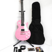 葛飾区から楽器買取Epiphone エピフォン Les Paul レスポール100 LP-100 エレキギター ピンクを高価買取させて頂きました！