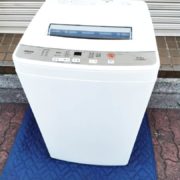 渋谷区から洗濯機買取AQUA アクア 6kg 洗濯機 AQW-S60Gを高価買取させて頂きました！