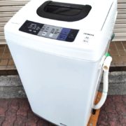 目黒区から洗濯機買取日立5kg洗濯機NW-50Aピュアホワイトを高価買取させて頂きました！