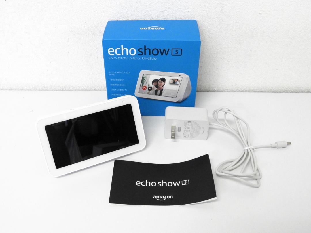 港区からAmazon echo show5 スクリーン付きスマートスピーカーを高価買取させて頂きました！