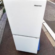 台東区から冷蔵庫買取ハイセンス 2ドア 冷蔵庫 HR-G13Bを高価買取させて頂きました！