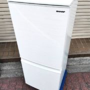 大田区から冷蔵庫買取シャープ 2ドア 冷蔵庫 SJ-D14Fを高価買取させて頂きました！