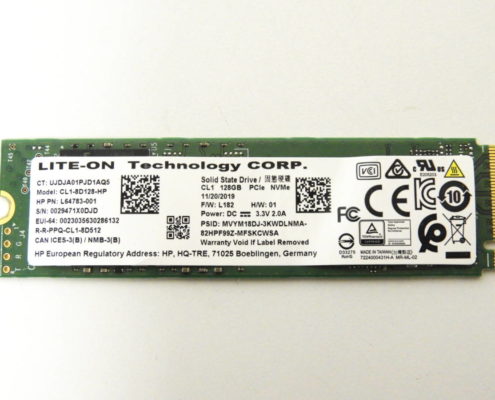 渋谷区からPCパーツ買取LITEON NVMe SSD 128GB / CL1-8D128-HPを高価買取させて頂きました！