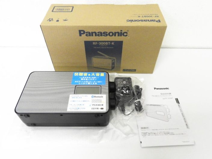 大田区からパナソニック ラジオ FM/AM Bluetooth対応 RF-300BTを高価買取せて頂きました！