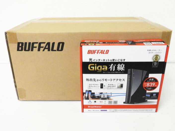 江東区からBUFFALO バッファロー BHR-4GRV2 12個セットを高価買取せて頂きました！
