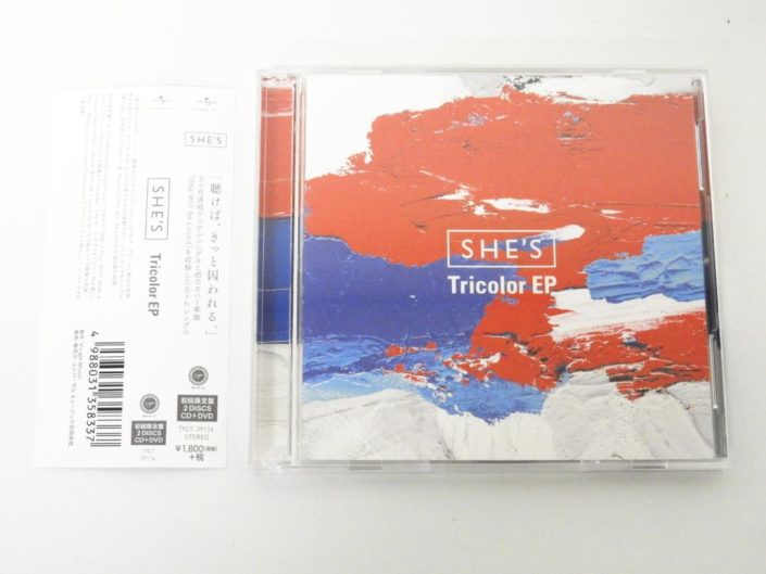 港区からCD買取SHE’S / Tricolor EP 初回限定盤 サンプル盤を高価買取せて頂きました！