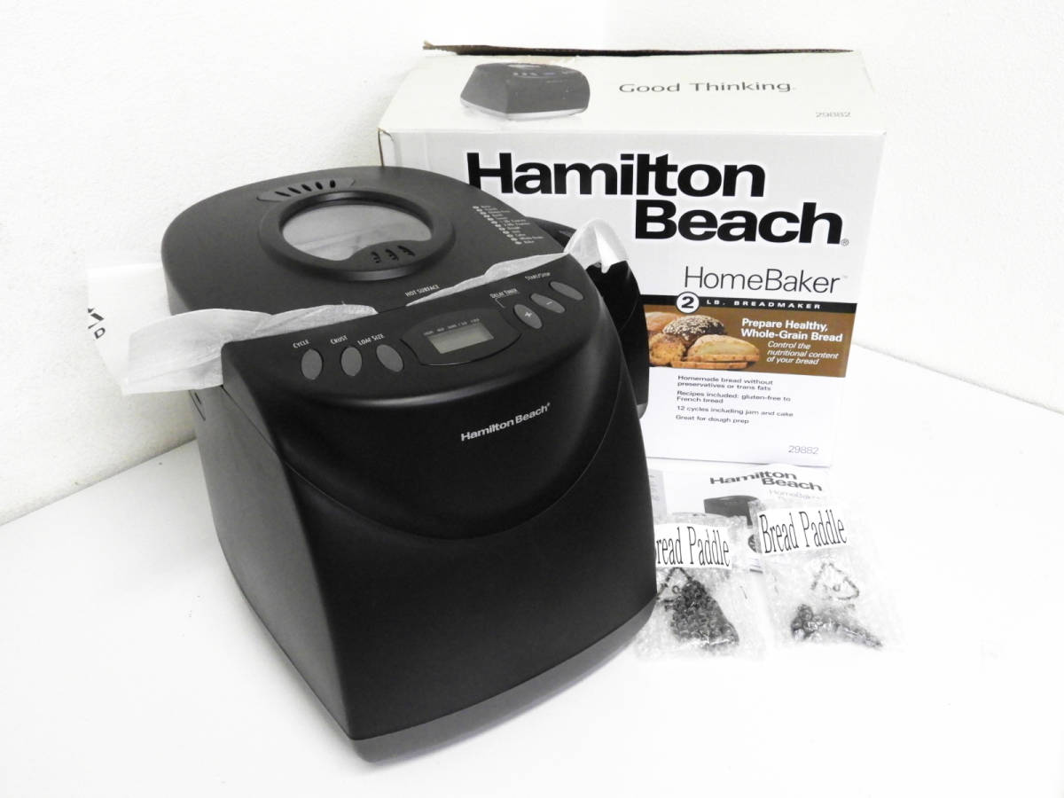 足立区からHamilton Beach ハミルトンビーチ BREADMAKER BM07 Model.29882 ホームベーカリーを高価買取せて頂きました！