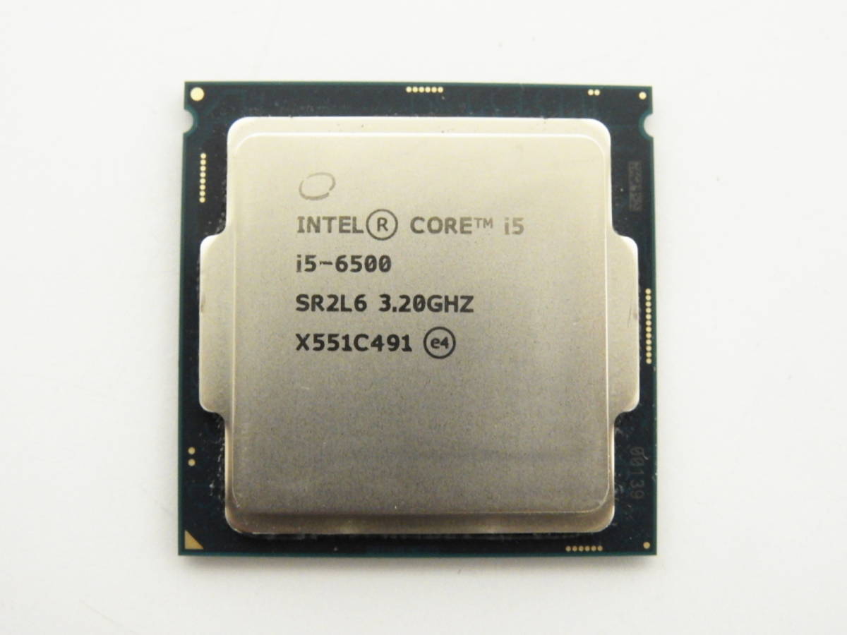 墨田区からPCパーツ買取Intel インテル Skylake 第6世代 Core i5 6500 / 3.20GHz LGA1151を高価買取せて頂きました！
