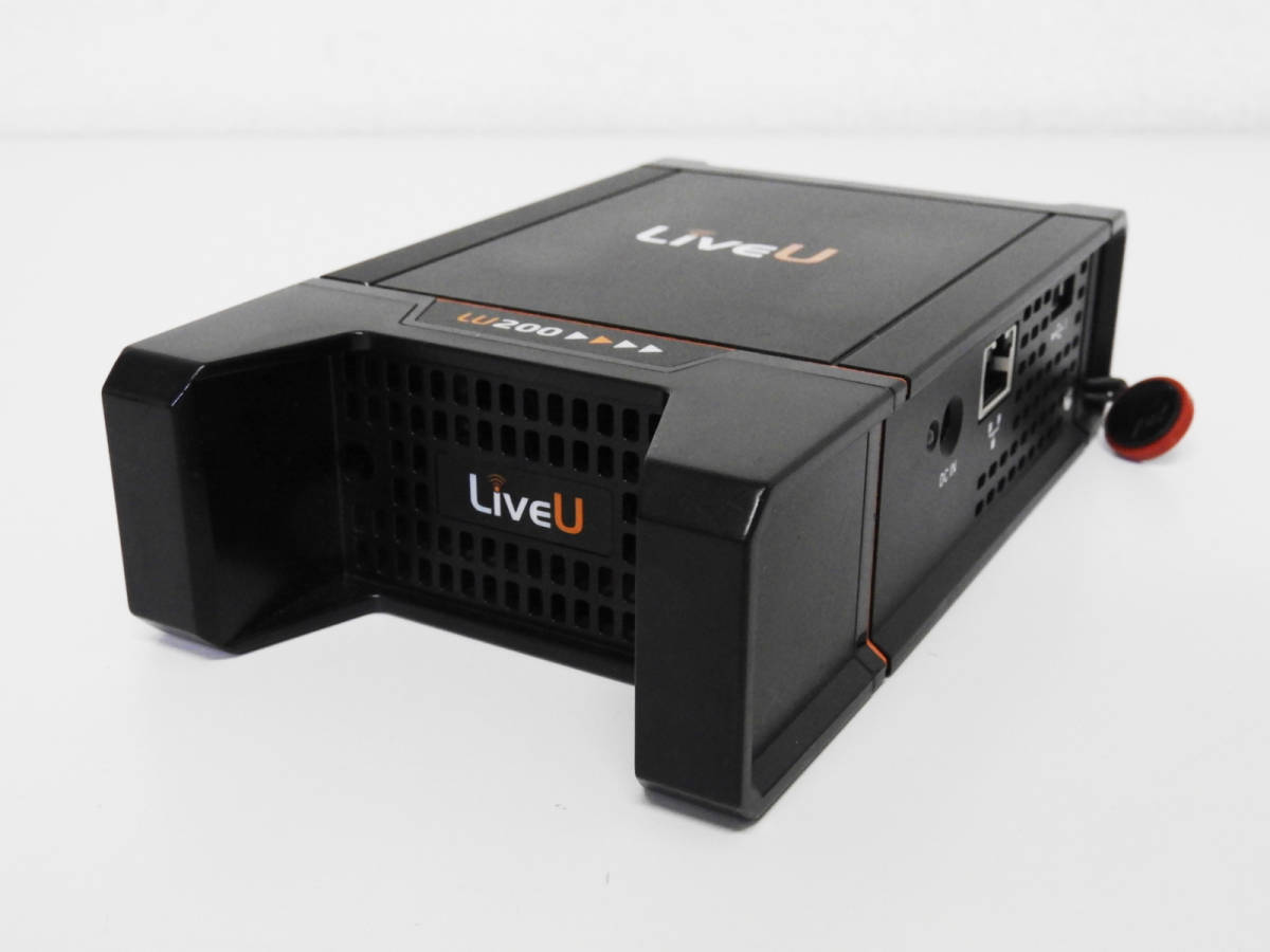 大田区から三信電気 LiveU LU200-SVB 小型送信機 モバイル中継装置を高価買取せて頂きました！
