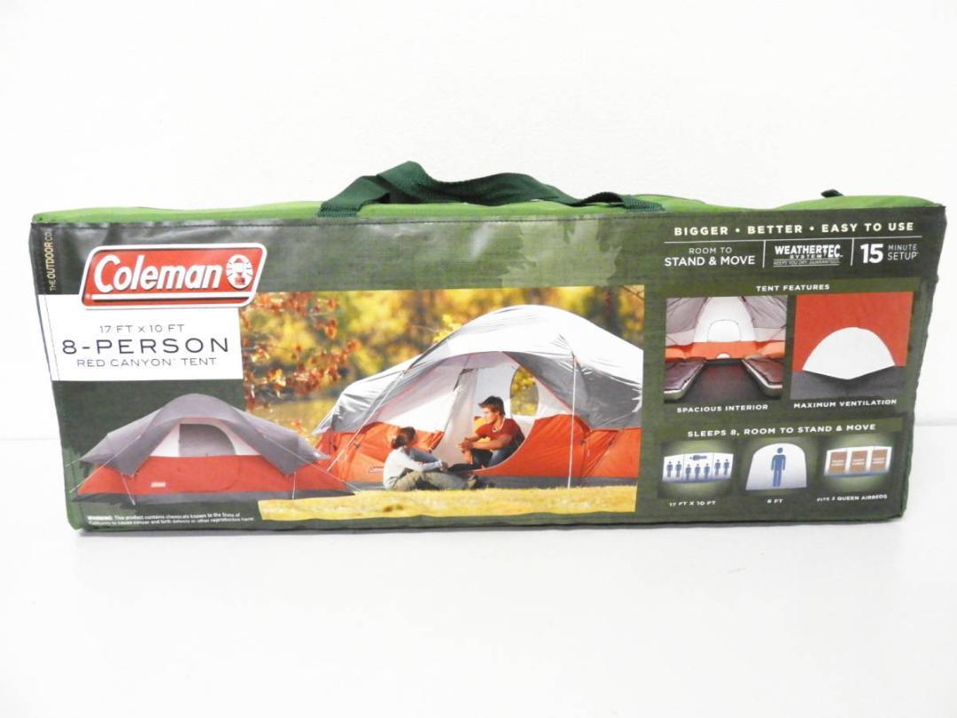 杉並区からアウトドア用品買取コールマン レッドキャニオン テントを高価買取せて頂きました！