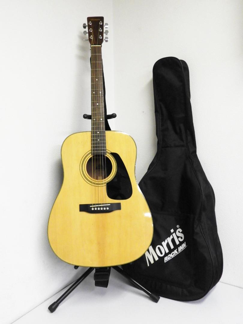 渋谷区から楽器買取Morris モーリス MD-201N アコースティックギターを高価買取せて頂きました！