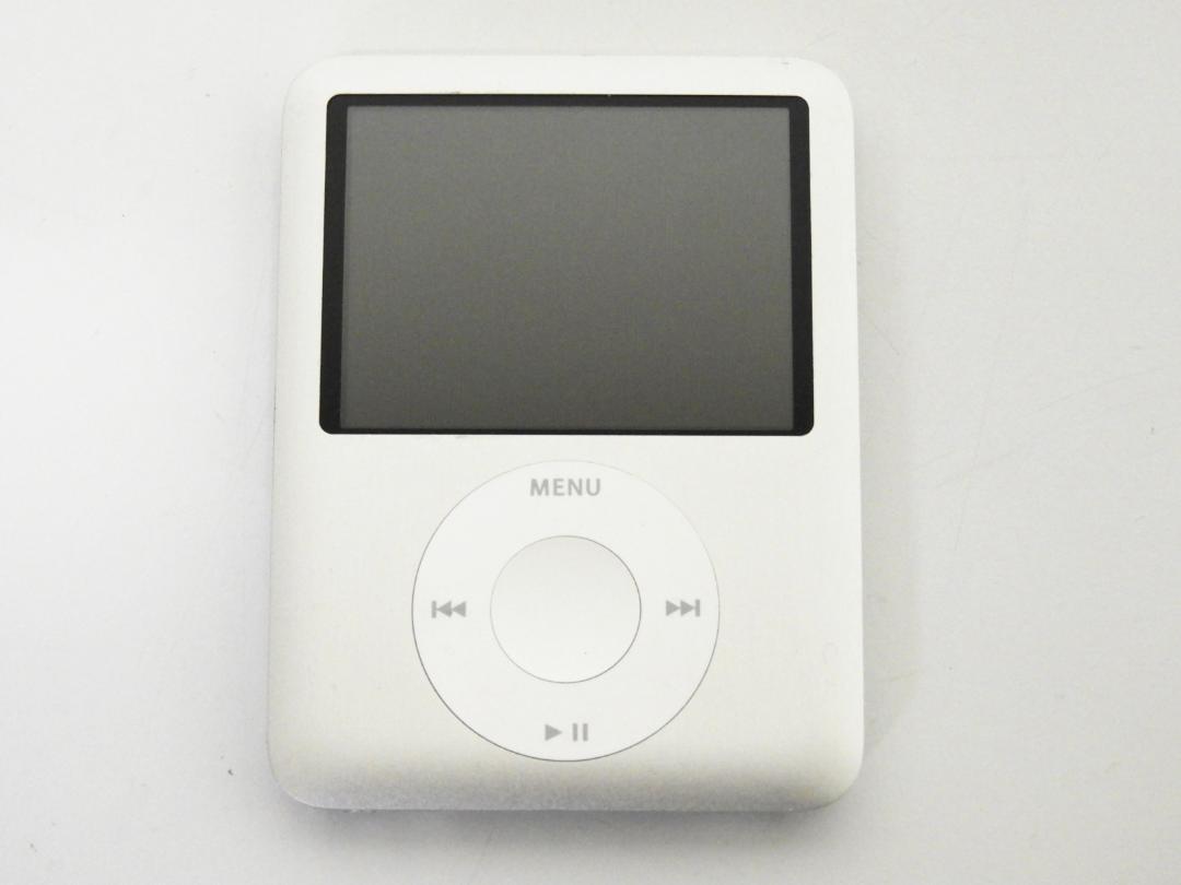 文京区からApple iPod nano 4GB 第3世代 A1236 シルバーを高価買取せて頂きました！