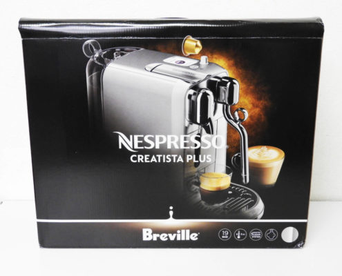 練馬区からBreville ブレビル ネスプレッソコーヒーメーカー Nespresso Creatista Plus BNE800BSSUSCを高価買取せて頂きました！