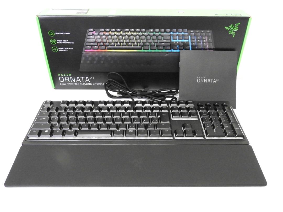 目黒区からキーボード買取Razer Ornata V3 JP RZ03-04461400-R3J1を高価買取せて頂きました！