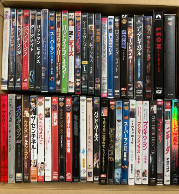 渋谷区から大量DVDを高価買取せて頂きました！
