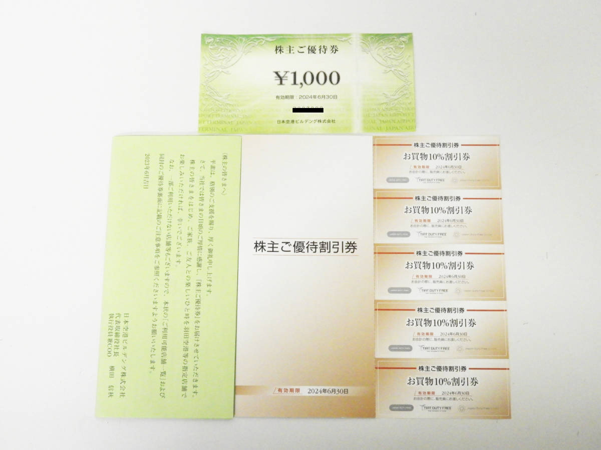 渋谷区から日本空港ビルデング 株主優待券を高価買取せて頂きました！