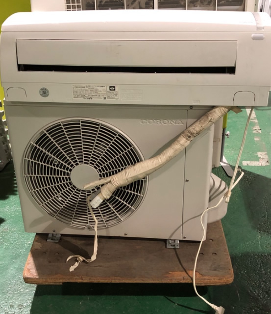 新宿区からエアコンCORONA ルームエアコン CSH-N222OR買取すっぽんの恵み プレミアムを高価買取せて頂きました！