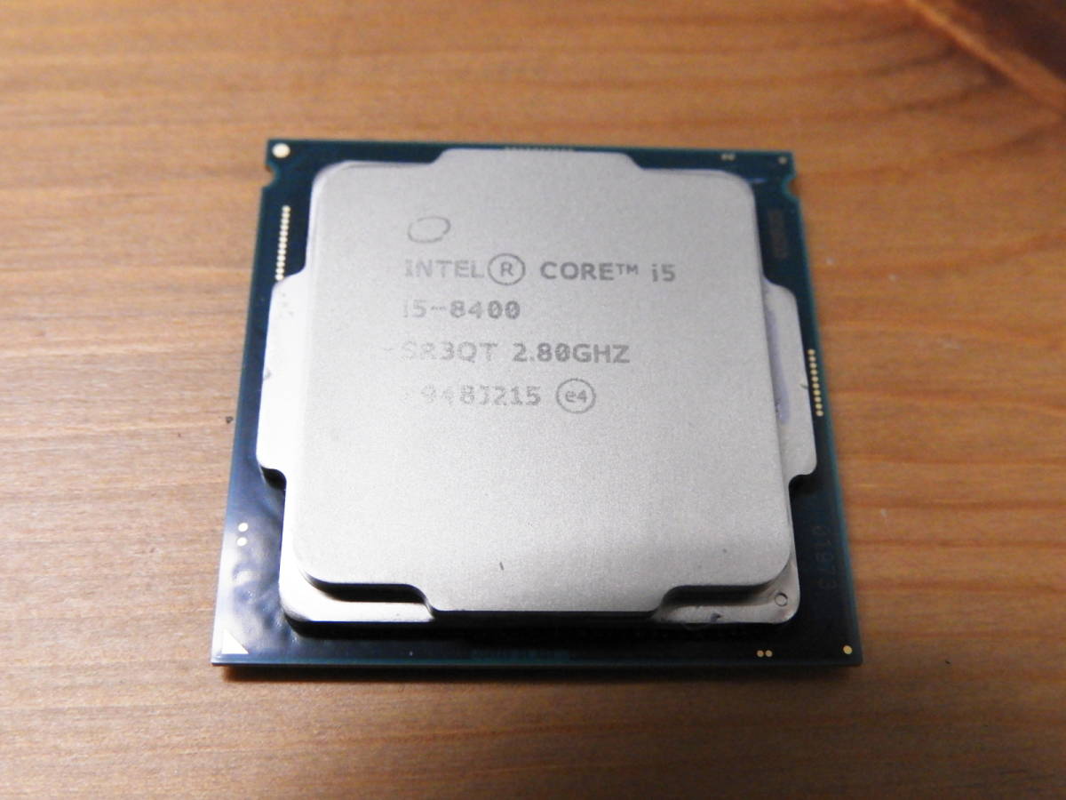 大田区からPCパーツ買取Intel インテル Coffee Lake 第8世代 Core i5 8400 / 4.00 GHz LGA1151を高価買取せて頂きました！