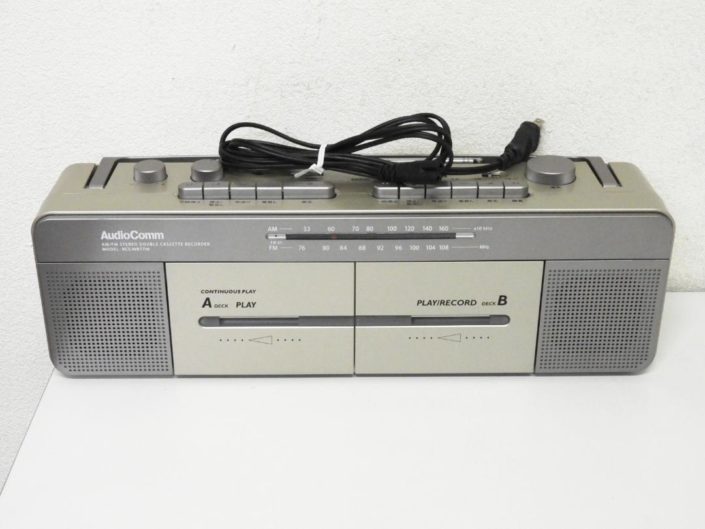 荒川区からオーム電機 ダブルカセットレコーダー RCS-W877M ラジカセを高価買取せて頂きました！