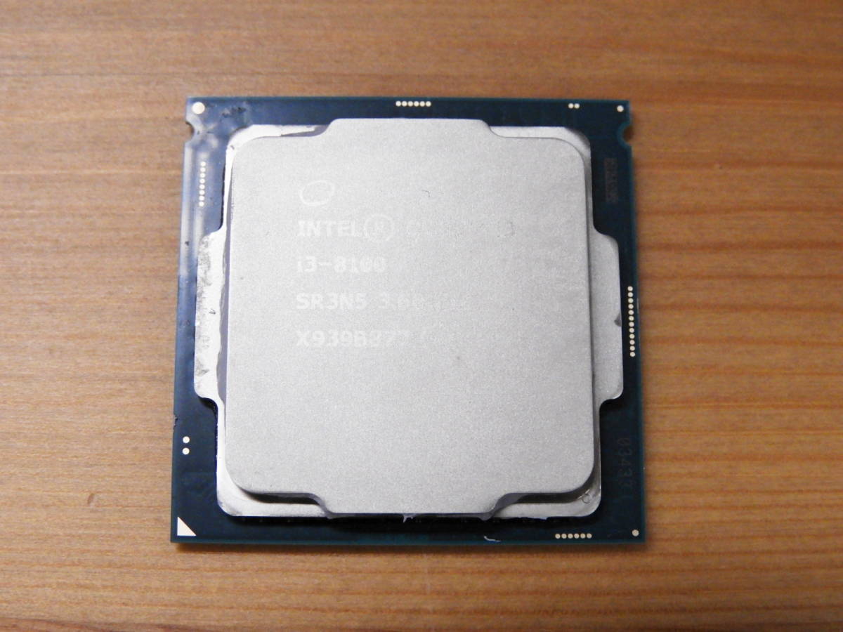 台東区からPCパーツ買取Intel インテル Coffee Lake 第8世代 Core i3 8100 / 3.60GHz LGA1151を高価買取せて頂きました！