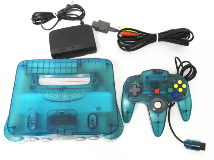 渋谷区からゲーム買取 N64 ニンテンドー64 クリアブルー 本体 / Nintendo 64 Clear Blue NUS-001(JPN)を高価買取せて頂きま した! 渋谷区からゲーム買取 N64 ニンテンドー64 クリアブルー 本体 / Nintendo 64 Clear Blue NUS-001(JPN)を高価買取せて頂きま した!