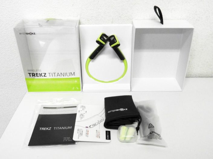 墨田区からイヤフォン買取AfterShokz TREKZ TITANIUM AS600 アイビーグリーンを高価買取せて頂きま した！