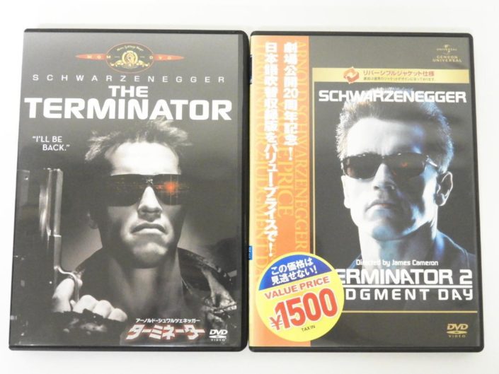 墨田区からDVD買取DVD ターミネーター 1&2 セットを高価買取せて頂きました! 墨田区からDVD買取DVD ターミネーター 1&2 セットを高価買取せて頂きました!