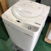 千代田区から洗濯機買取 HARP 6.0kg洗濯機 ES-GE6Bを高価買取せて頂きました！