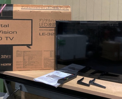 千代田区からテレビ買取 TEES LED液晶テレビ LE-3216TSを高価買取せて頂きました！