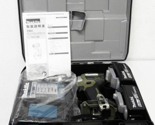 江戸川区から電動工具買取 マキタ インパクトドライバー 6.0Ah TD173DRGXOを高価買取せて頂きました！
