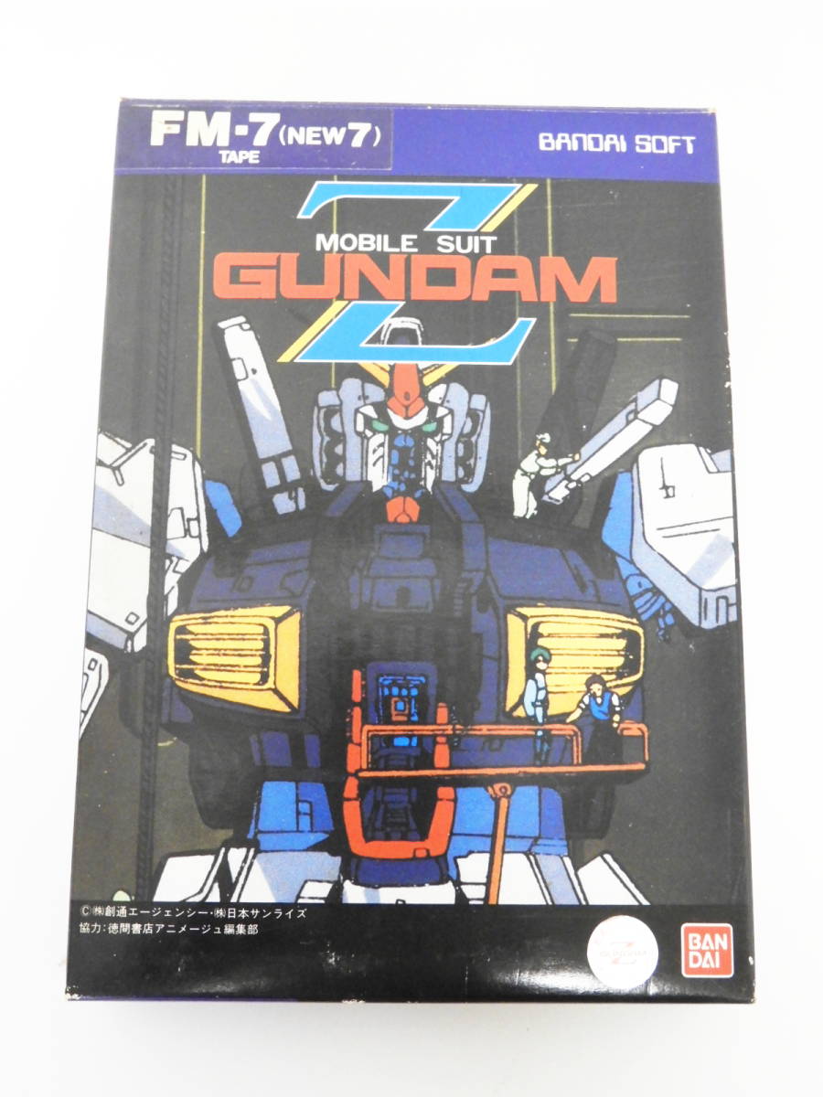 品川区からゲーム買取 FM-7 MOBILE SUIT GUNDAM Zを高価買取せて頂きました！