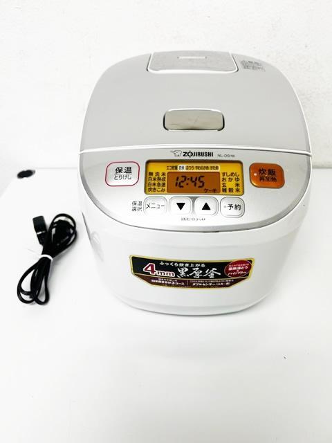 文京区からZOJIRUSHI NL-DS18 炊飯器　1升 10合炊きを高価買取せて頂きました！