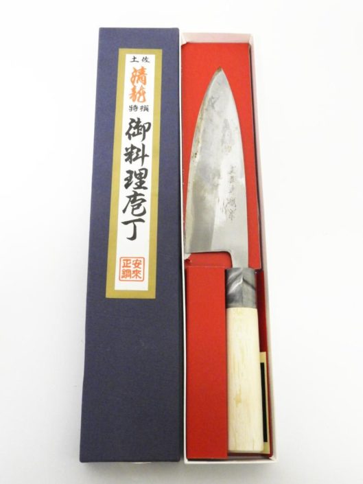 中野区から包丁買取 土佐清龍作 舟行包丁 16.5cmを高価買取せて頂きました！