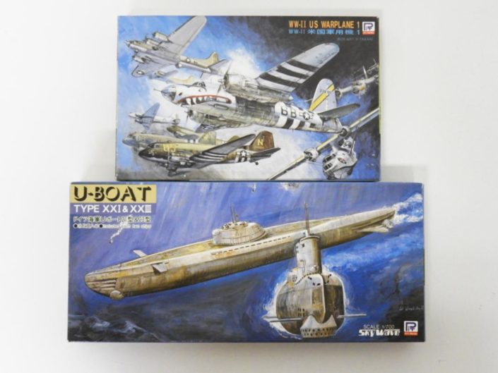 大田区からPIT-ROAD WW-Ⅱ 米国軍用機 1/ドイツ海軍Uボート21型＆23型を高価買取せて頂きました！