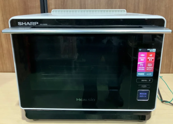 豊島区からオーブンレンジ買取 SHARP ウォーターオーブンレンジ AX-XW600-Wを高価買取せて頂きました！